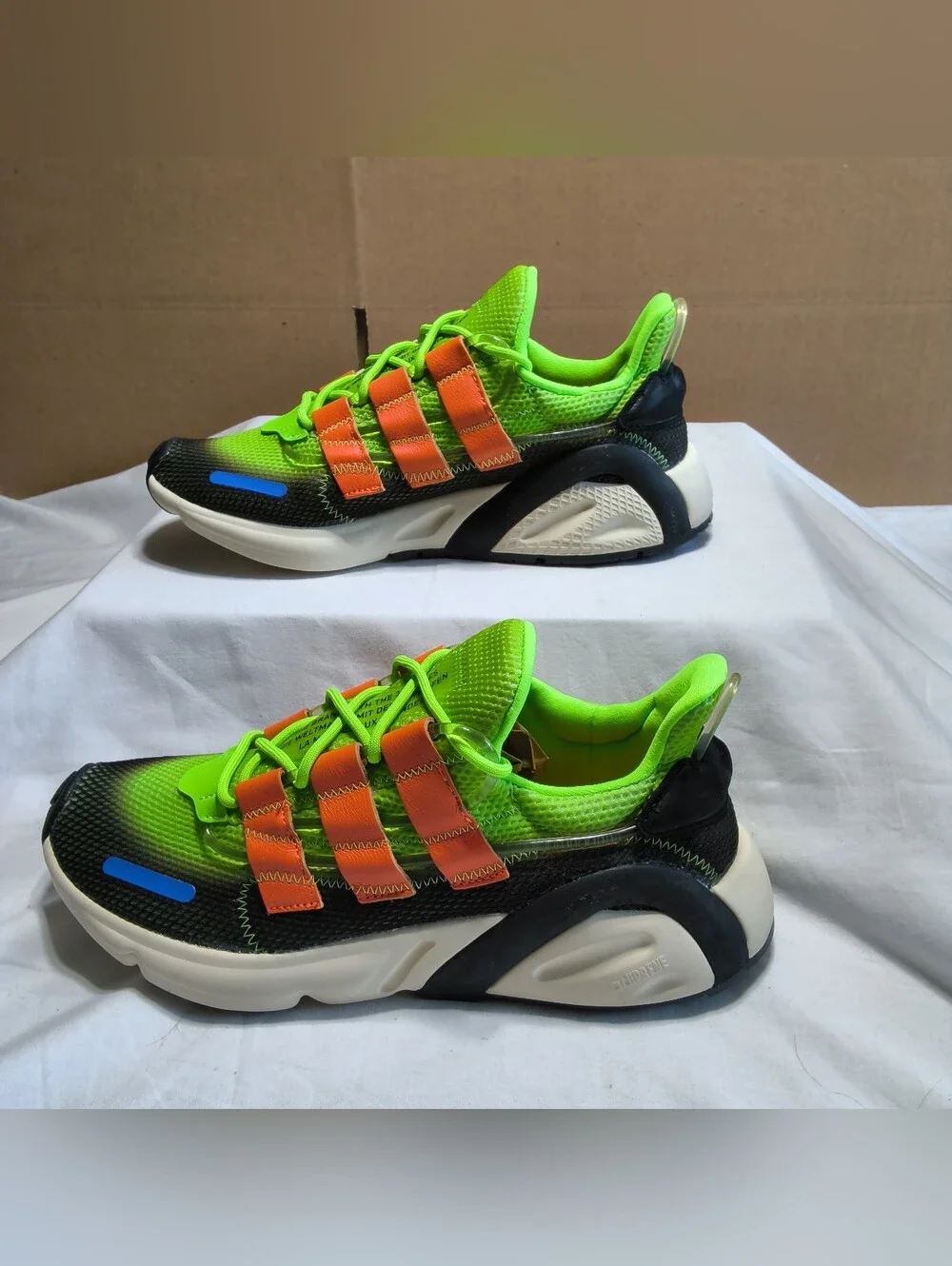 Adidas Originals LXCON X-Model Black Volt Green EG0386 Men's Size 8